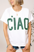2024 Summer-Ciao French Terry Graphic Tee(🔥40%OFF TODAY)