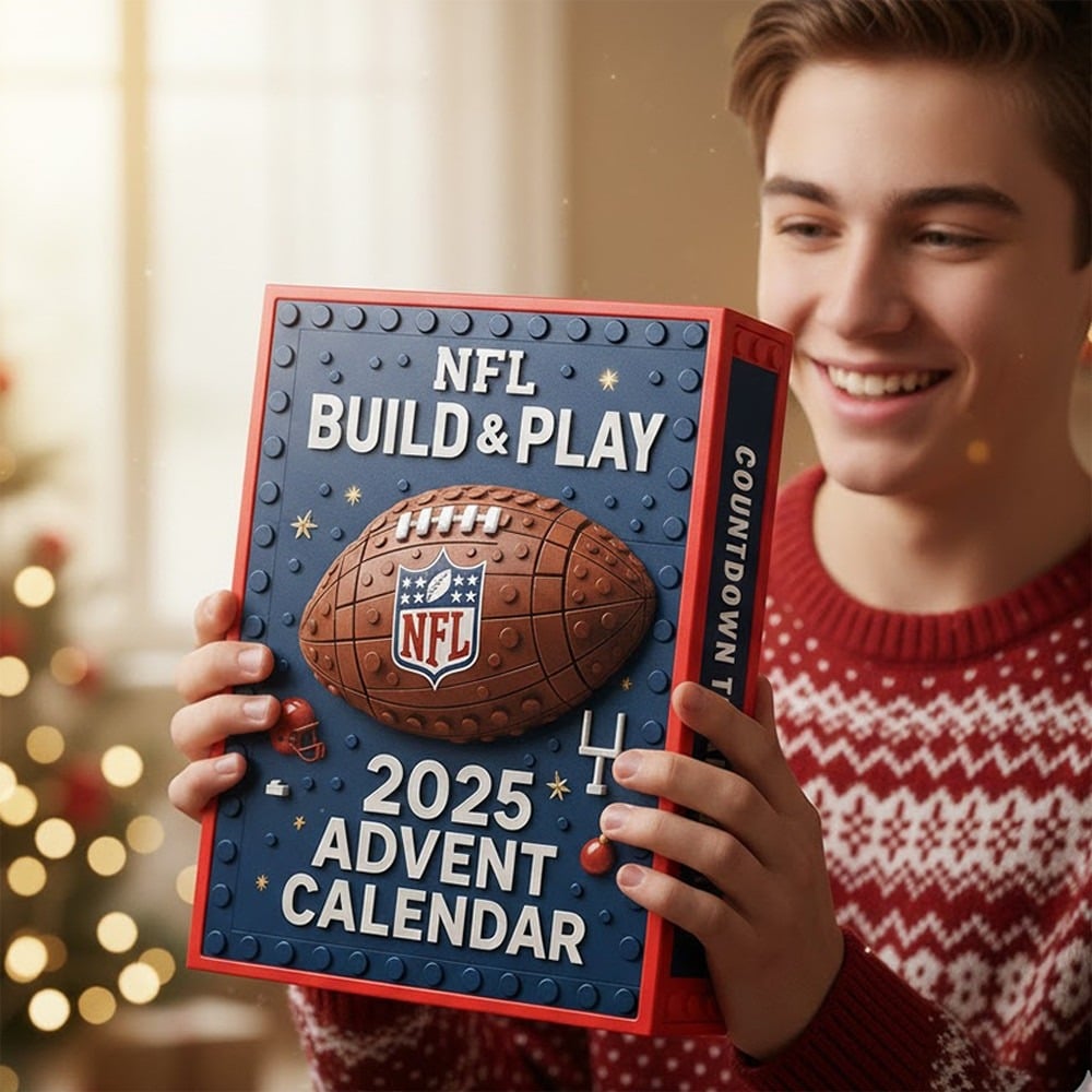 🏈 2025 NFL All Team Football Ball Full Set Advent Calendars 🎄
